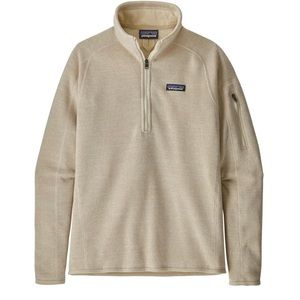 Patagonia Women's Better Sweater 1/4-Zip Fleece NWT